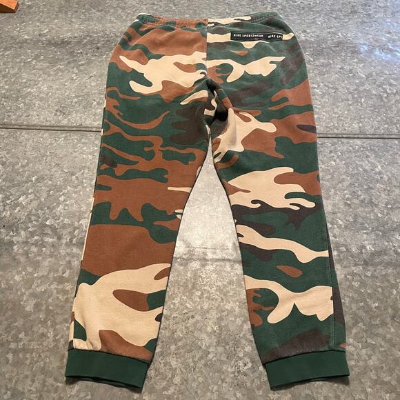 Nike Sportswear Camo Suit 2 Piece Zip Hoodie Sweatshirt Sweatpants Mens Medium - Picture 14 of 15
